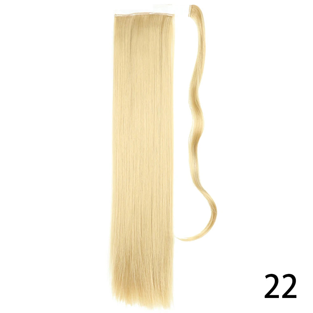 TEEK - Synthetic Long Tie Ponytail Extension
