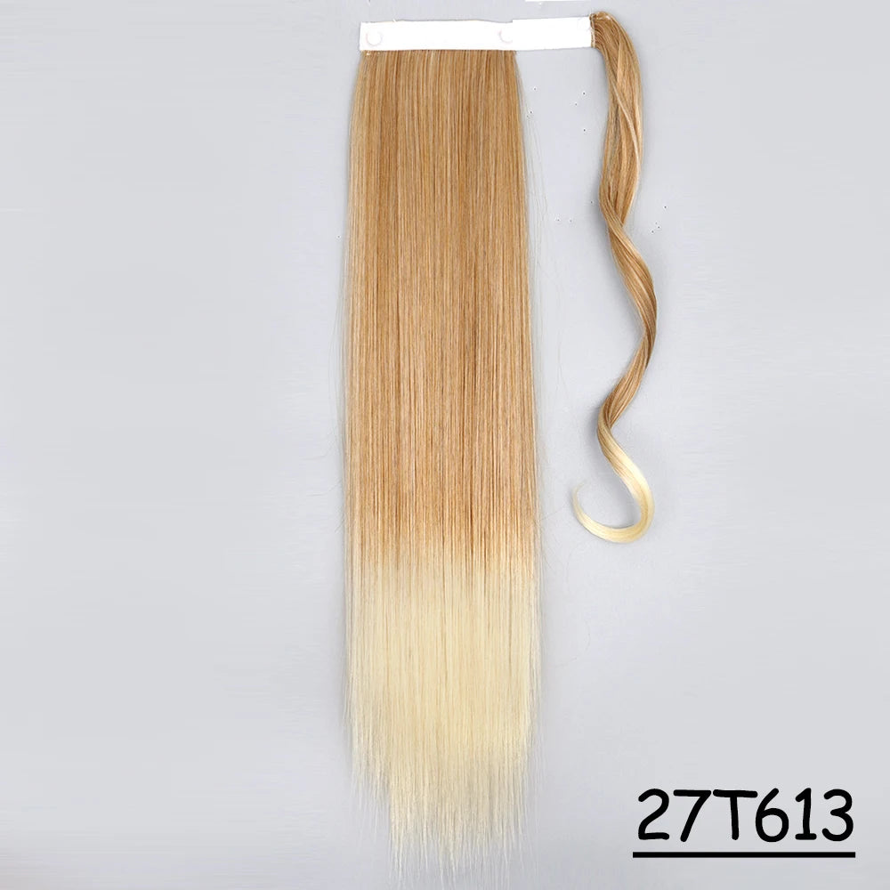 TEEK - Synthetic Long Tie Ponytail Extension