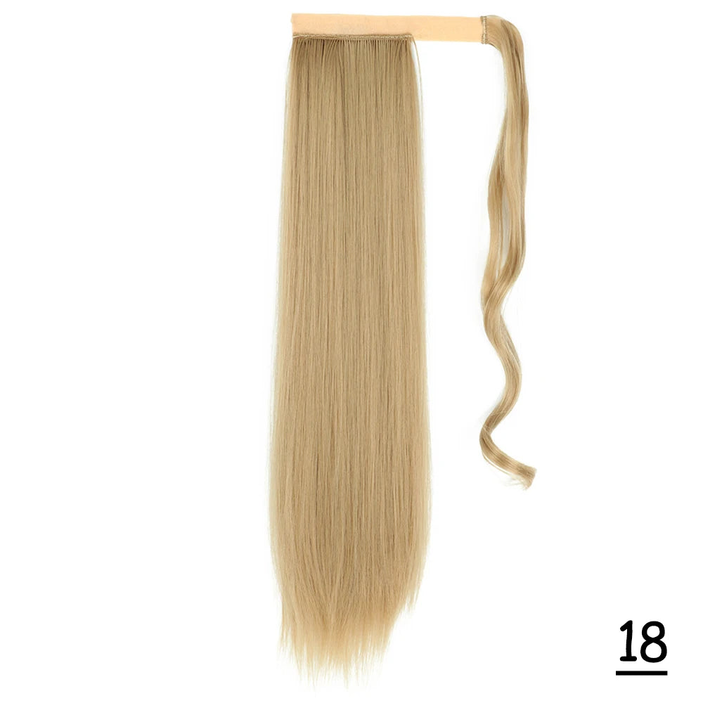 TEEK - Synthetic Long Tie Ponytail Extension