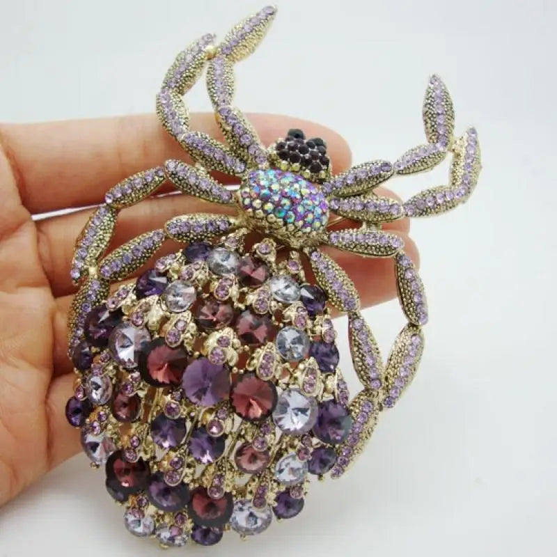 TEEK - Spider Large Brooch JEWELRY theteekdotcom   