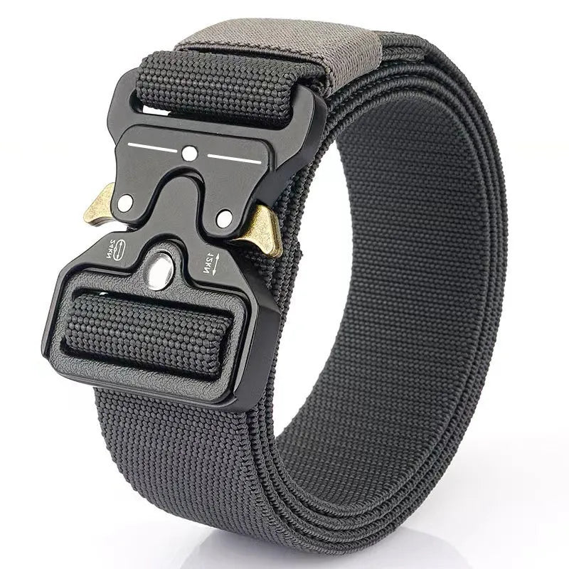 TEEK - Tactical Quick Release Belt BELT theteekdotcom Elasticity black gray 125cm 