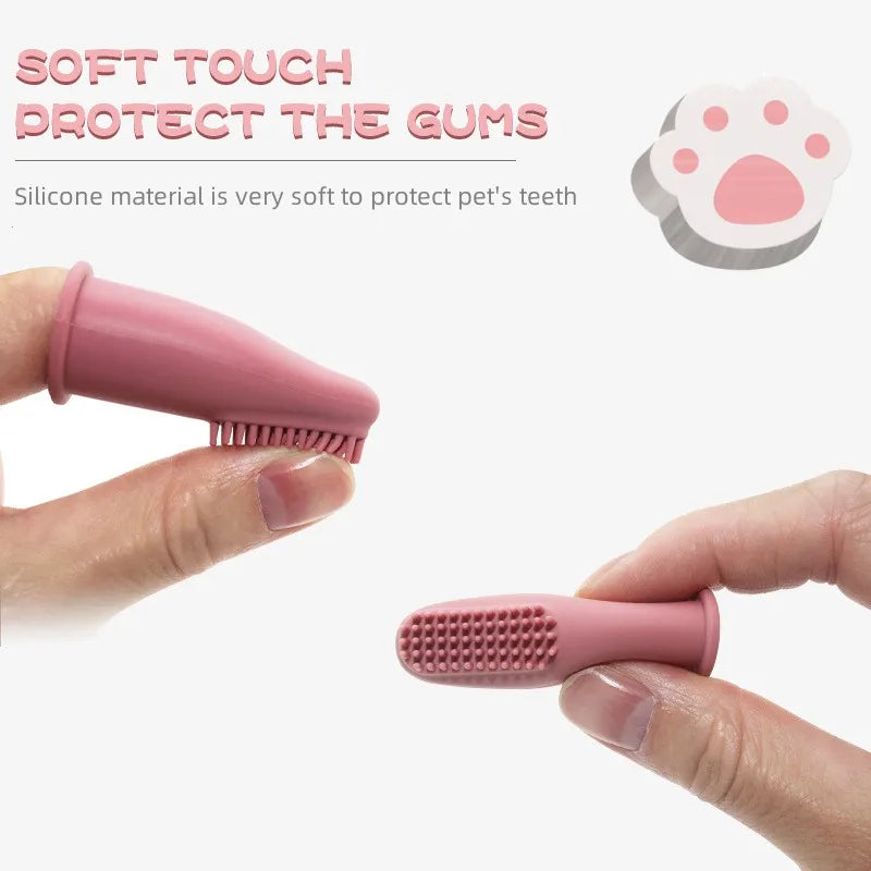 TEEK - Super Soft Finger Dog Toothbrush PET SUPPLIES theteekdotcom   