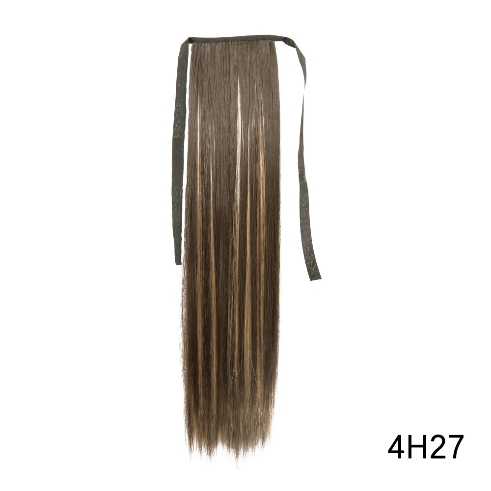 TEEK - Synthetic Long Tie Ponytail Extension