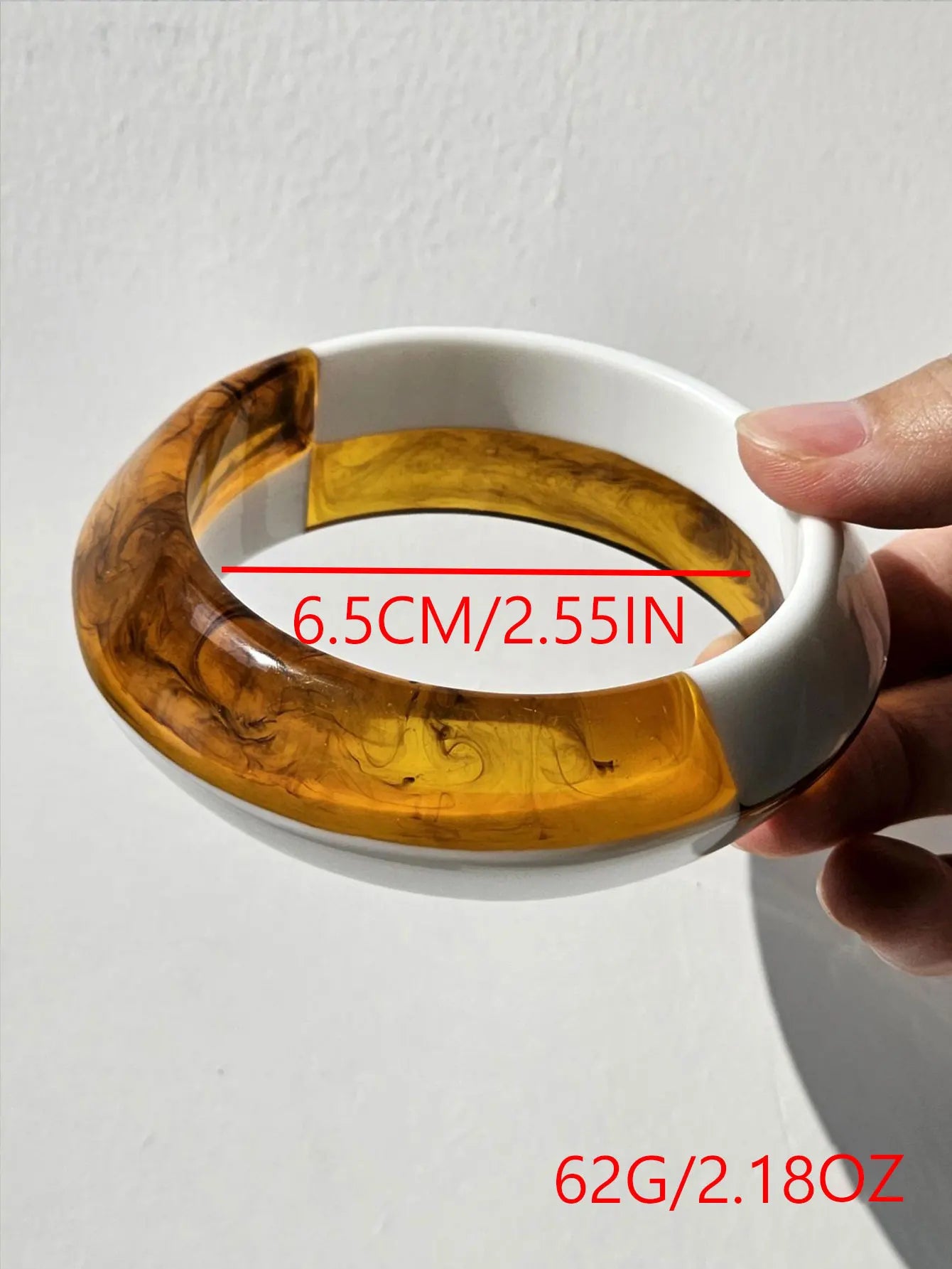 TEEK - Beach Stone Beige Irregular Wide Bracelet JEWELRY theteekdotcom