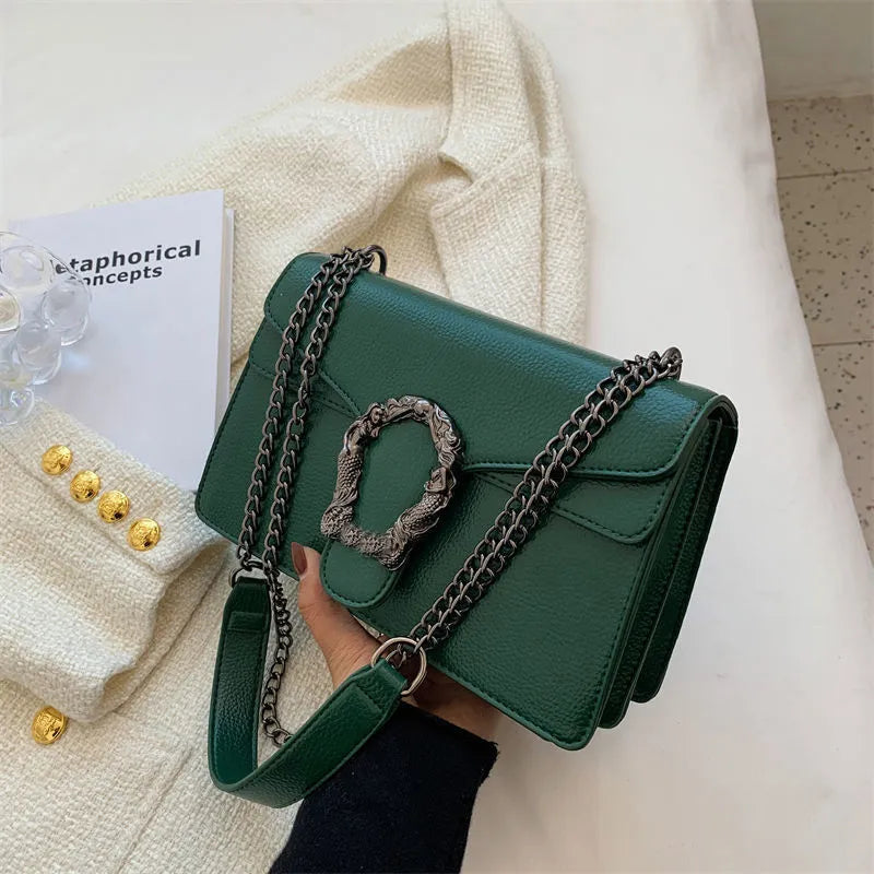 TEEK - Calm Chain Handbag BAG theteekdotcom green  