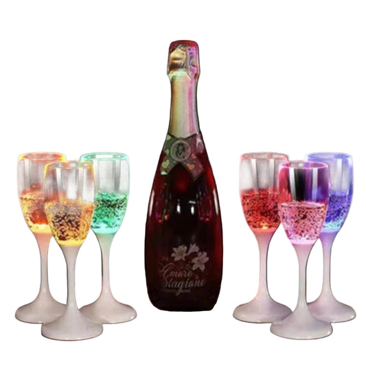 TEEK - 120ml Led Sensor Glass 6 Glasses Gift Set HOME DECOR TEEK 1TFY