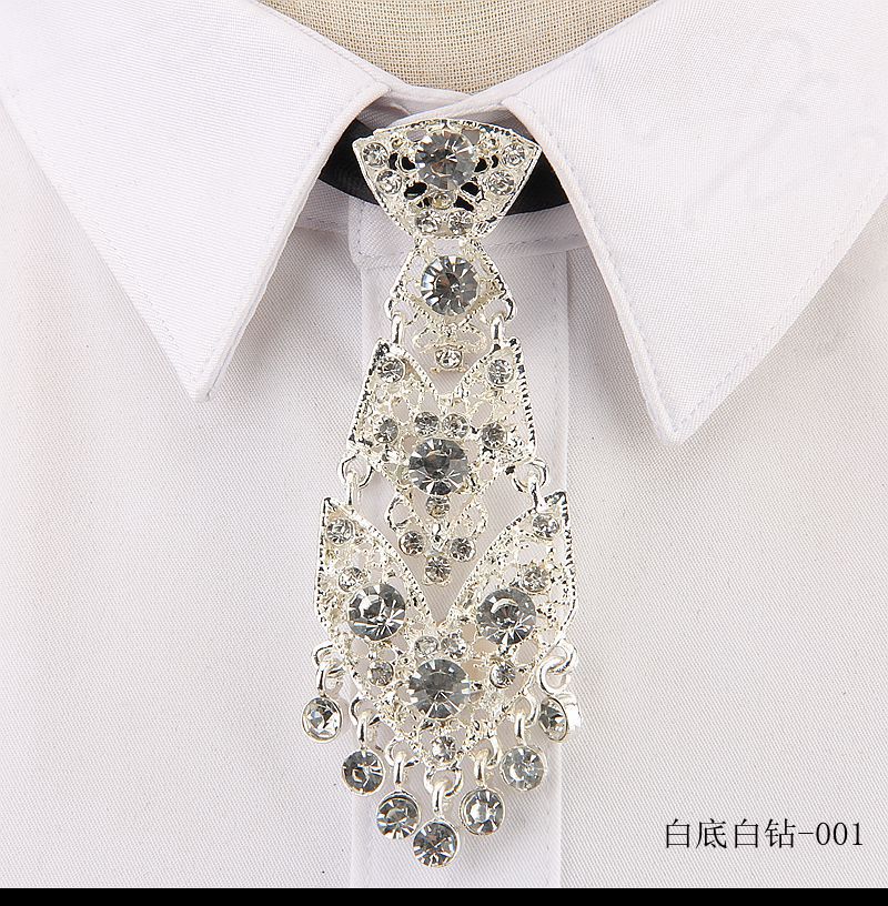 TEEK - Crystal Tassel Tip Neckties JEWELRY theteekdotcom 001  