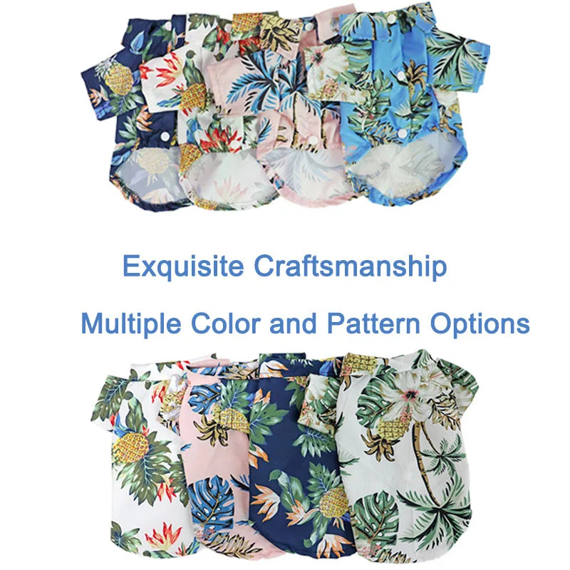 TEEK - Hawaiian Vacation Dog Clothes PET SUPPLIES theteekdotcom