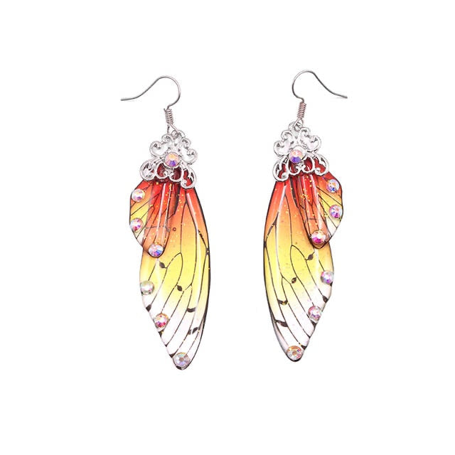 TEEK - Handmade Fairy Wing Earrings  theteekdotcom SI-OR  