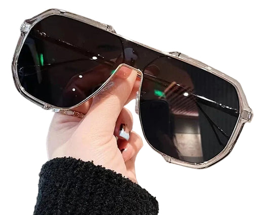 TEEK - Oversized Unique One Piece Sunglasses EYEGLASSES theteekdotcom