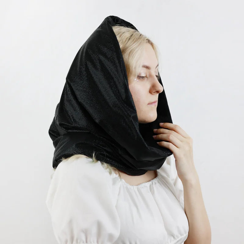 TEEK - Chunky Cowl Hooded Headscarf SCARF theteekdotcom