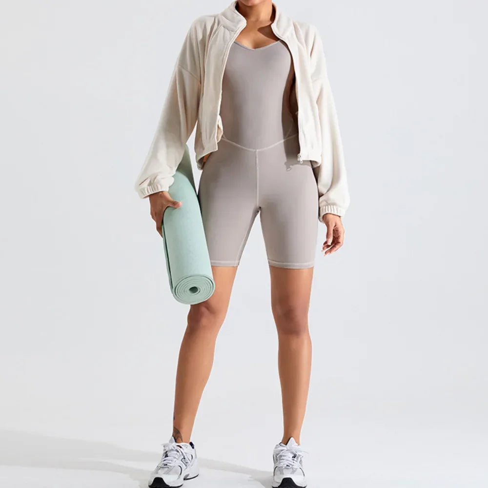 TEEK - Yoga Fitness Utility Jacket JACKET theteekdotcom