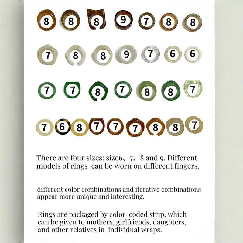 TEEK - 30 piece Bohemian Ring Combination Set JEWELRY theteekdotcom