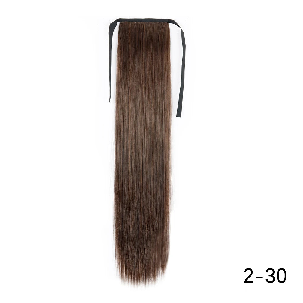 TEEK - Synthetic Long Tie Ponytail Extension