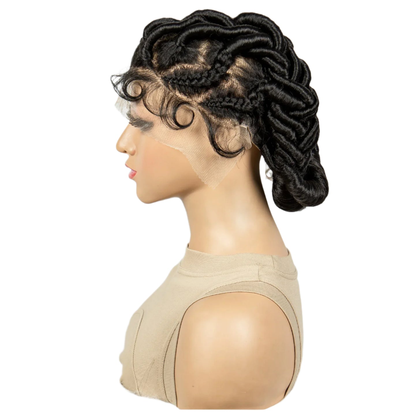 TEEK - Full Lace Crochet Twist Synthetic Knotless Wigs HAIR theteekdotcom