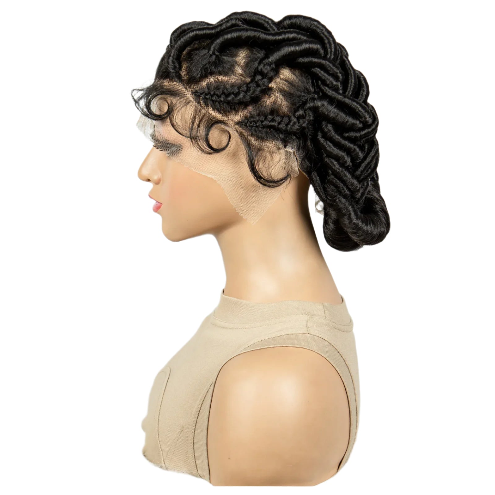 TEEK - Full Lace Crochet Twist Synthetic Knotless Wigs HAIR theteekdotcom