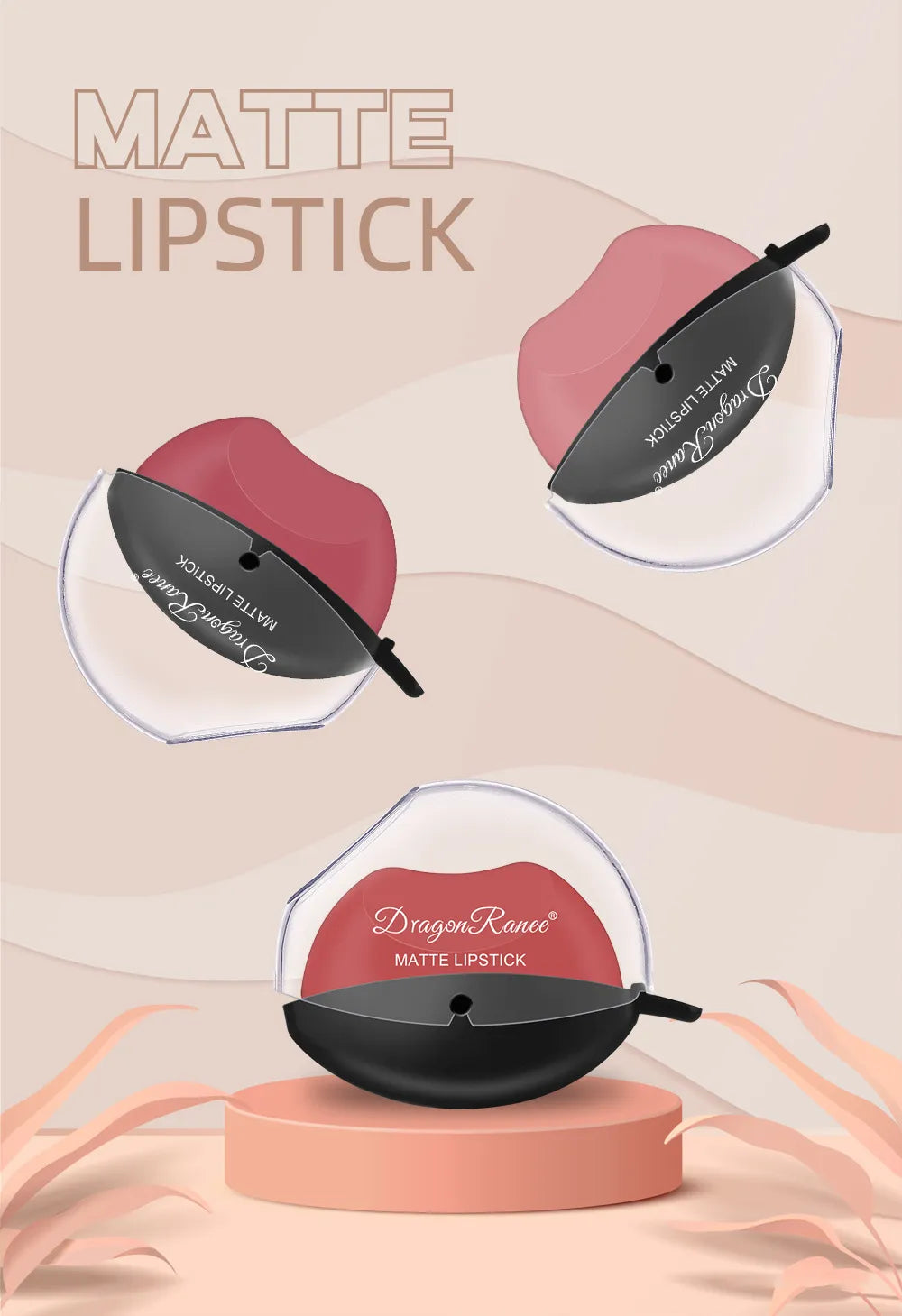TEEK - Temperature Color Changing Lazy Lipstick Stamp MAKEUP theteekdotcom   
