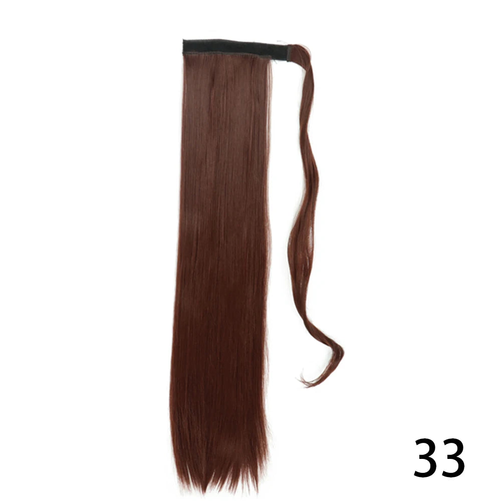 TEEK - Synthetic Long Tie Ponytail Extension HAIR theteekdotcom