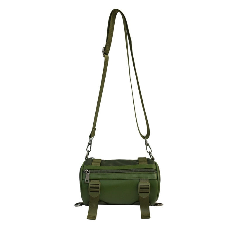 TEEK - Cylindrical Shoulder Bag BAG theteekdotcom Green  