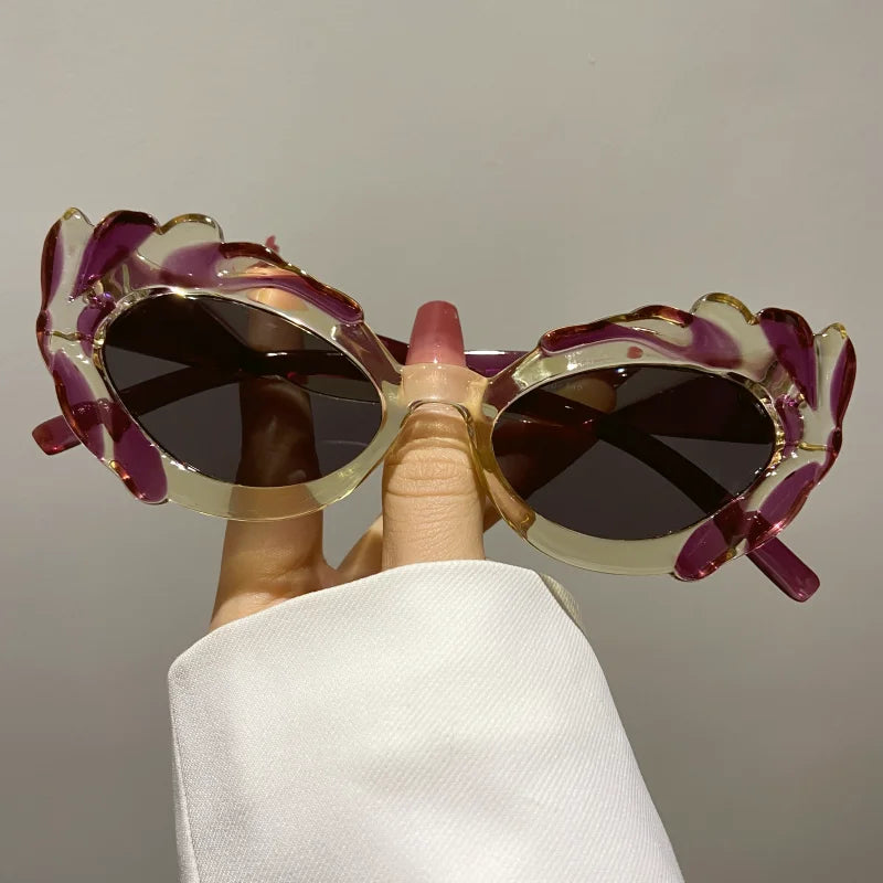 TEEK - Cat-Eye Premium Blended Sunglasses EYEGLASSES theteekdotcom brown  
