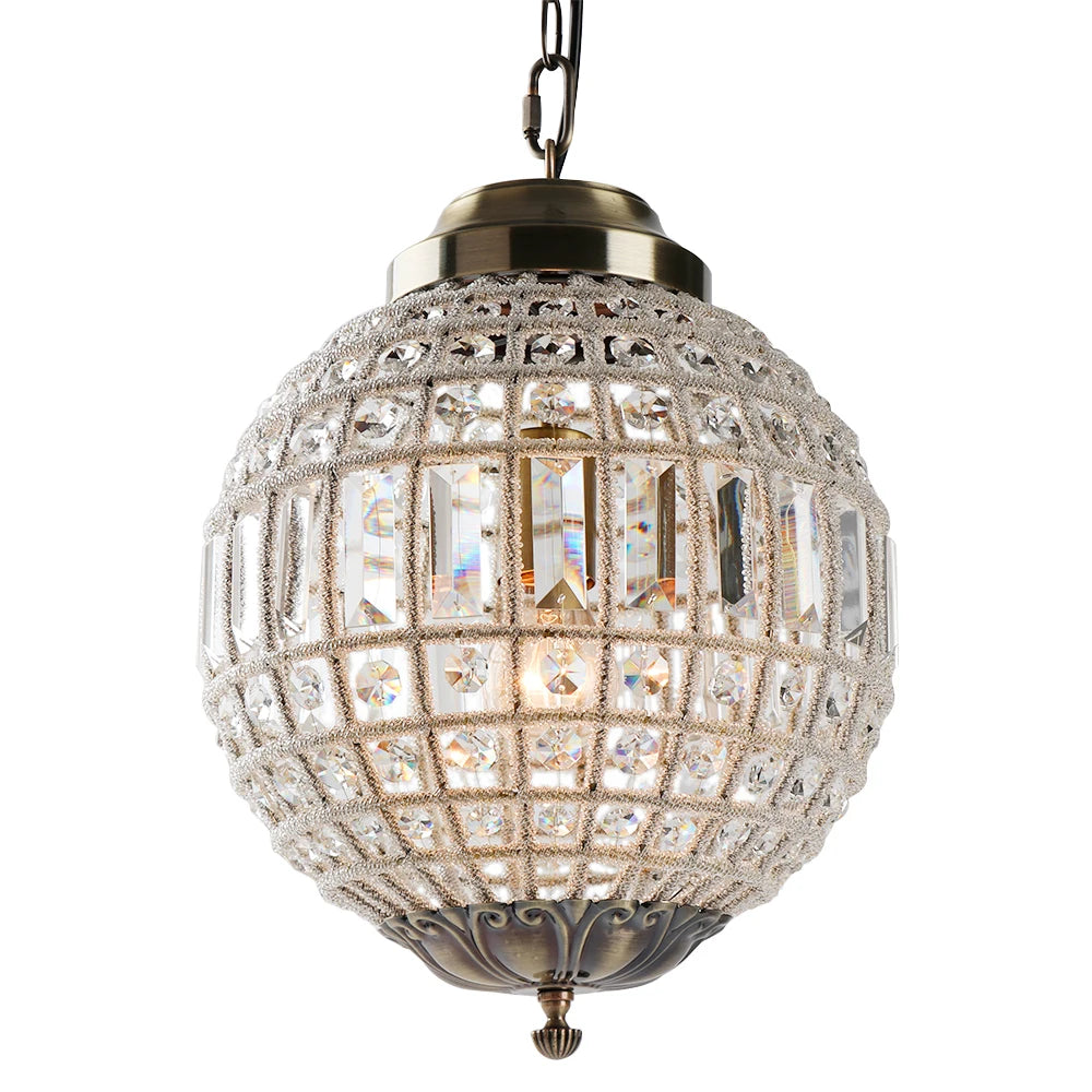 TEEK - Retro Vintage Royal Empire Ball Big Led Crystal Chandelier HOME DECOR theteekdotcom