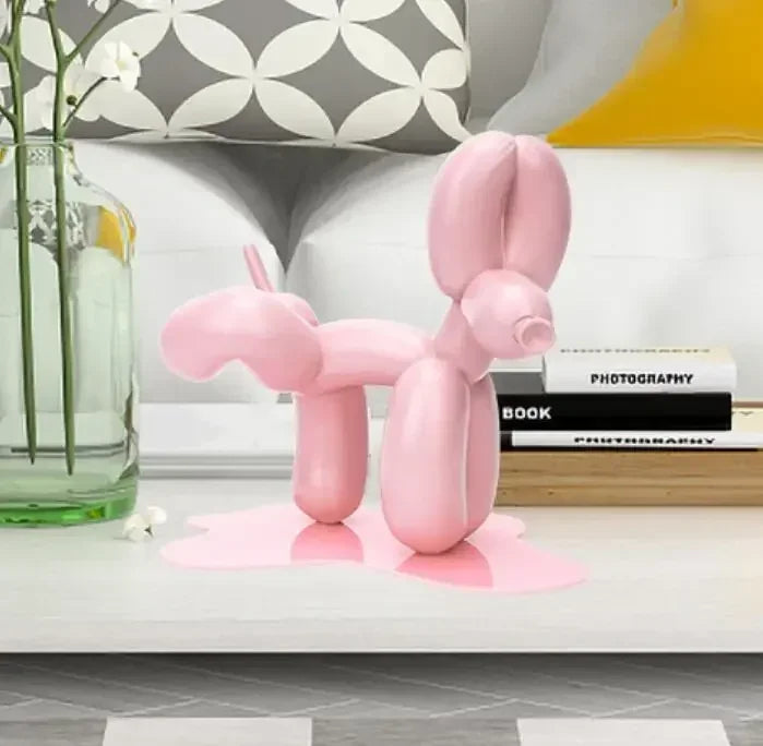 TEEK - Nordic Mess Balloon Dog Sculpture HOME DECOR theteekdotcom PINK