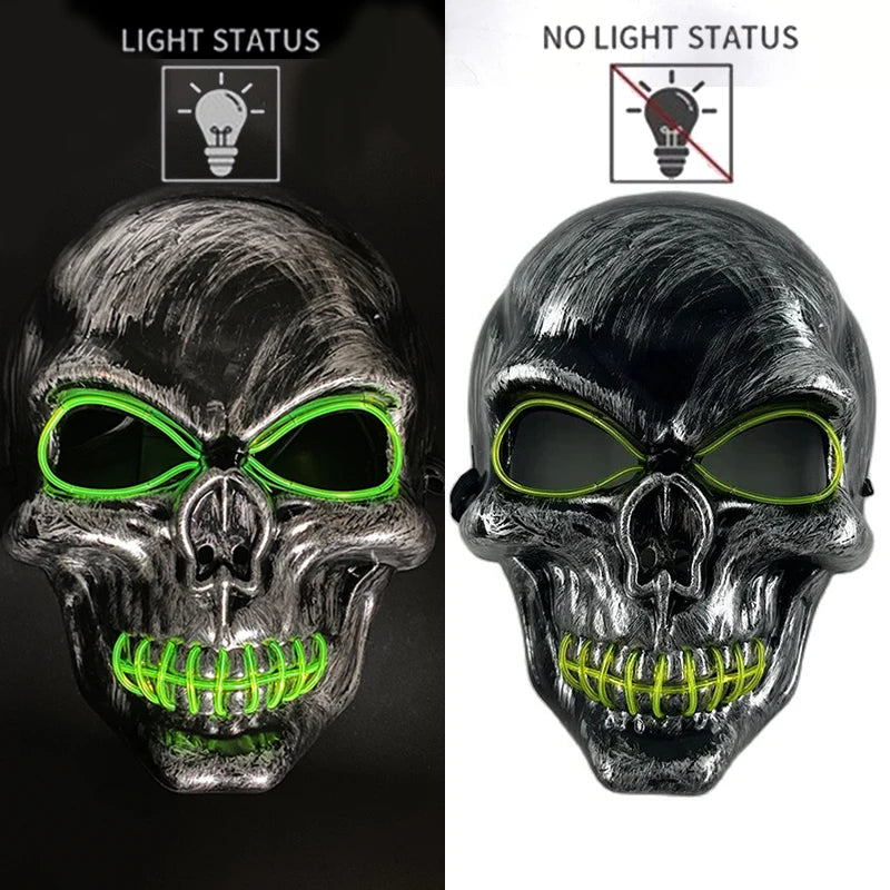 TEEK - Skull Head Luminous Mask COSTUME theteekdotcom 10