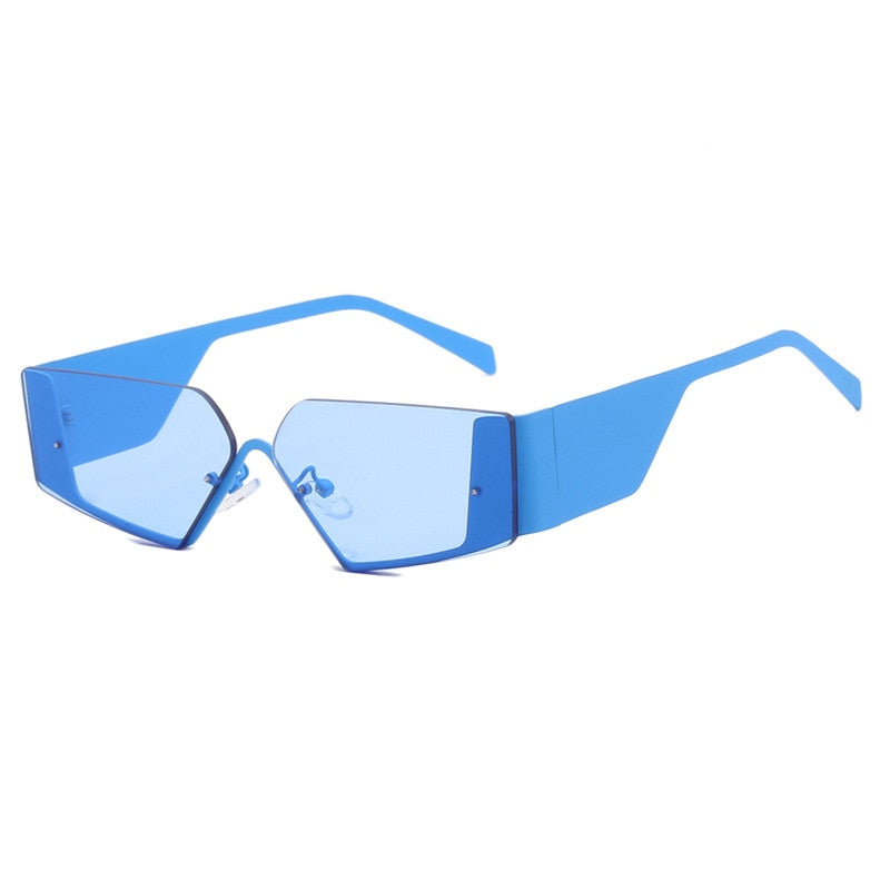 TEEK - Thin Bridge Blockers Sunglasses EYEGLASSES theteekdotcom Blue Blue 18-22 days 