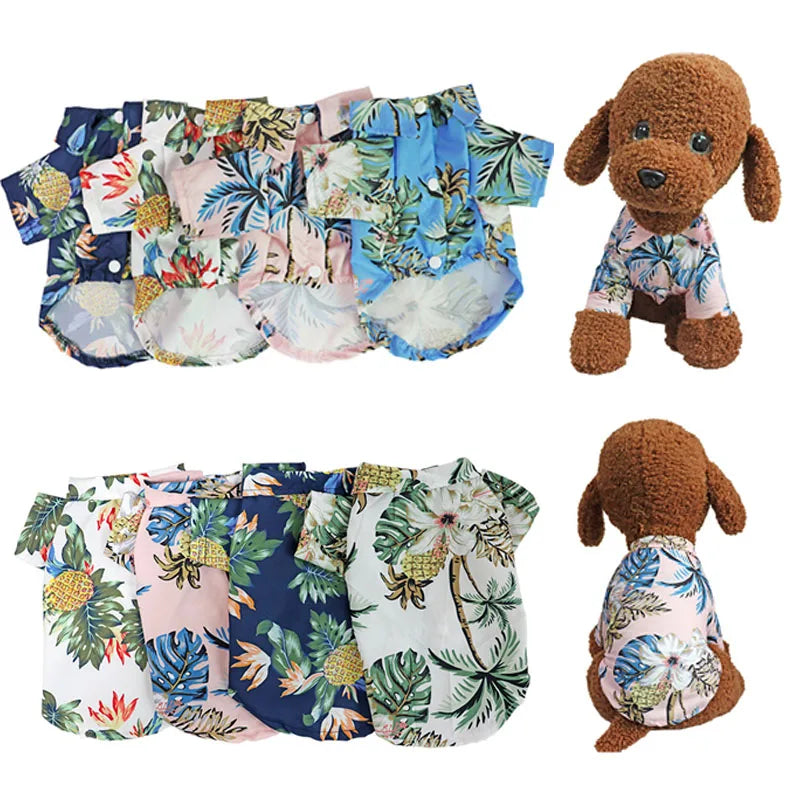 TEEK - Hawaiian Vacation Dog Clothes PET SUPPLIES theteekdotcom
