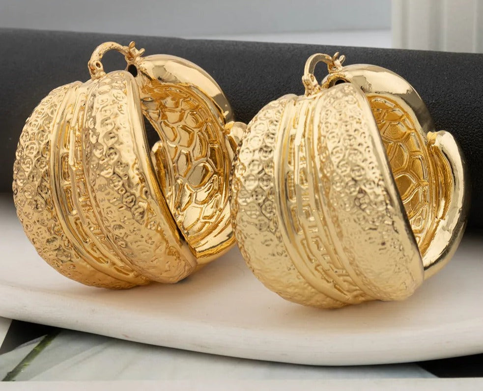 TEEK - 18K Gold Plated Hoop Earrings | Various JEWELRY theteekdotcom 4  