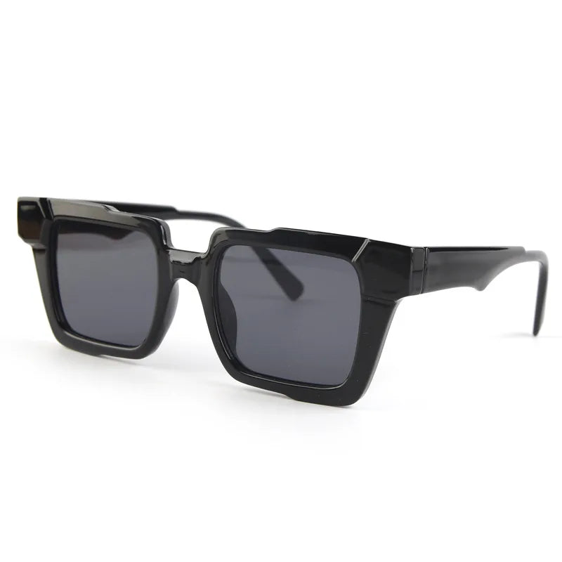 TEEK - Square Sunshade Eyewear EYEGLASSES theteekdotcom Black Grey