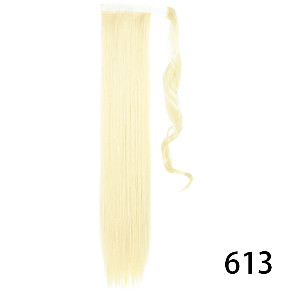 TEEK - Synthetic Long Tie Ponytail Extension