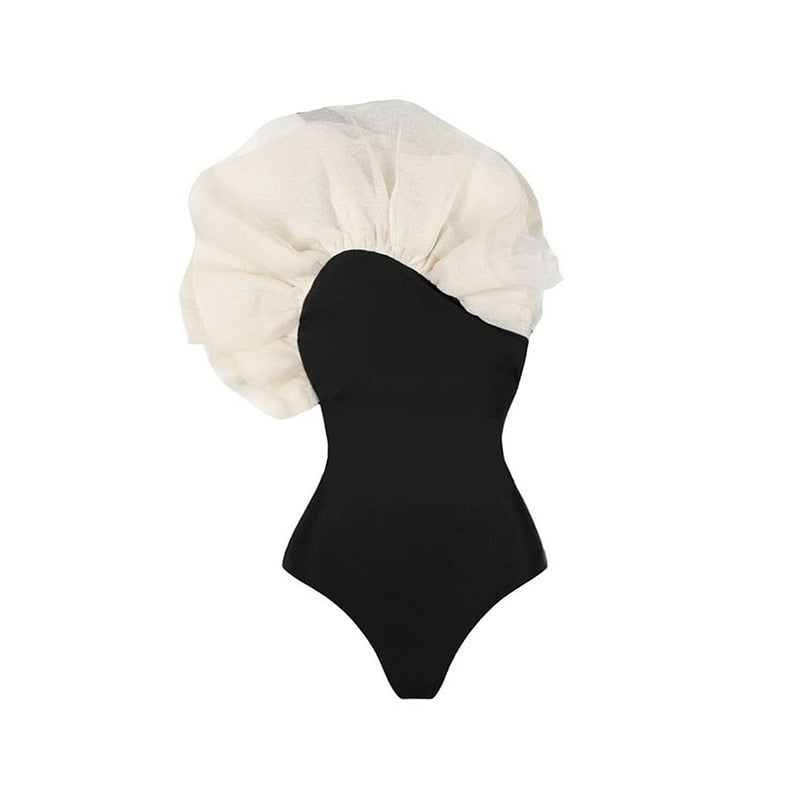 TEEK - Cluster Deco Swimwear SWIMWEAR theteekdotcom White Ruffled S 