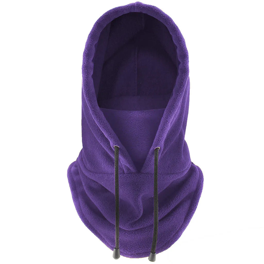 TEEK - Hoodie Drawstring Headwear HAT theteekdotcom purple  