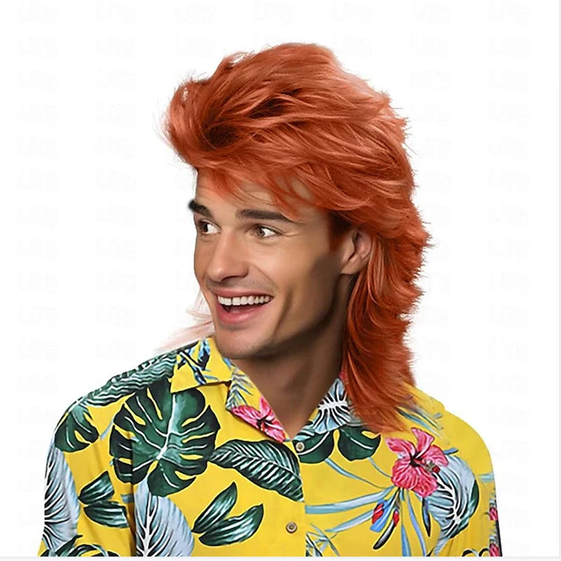 TEEK - Synthetic Mullet Wig HAIR theteekdotcom A4 12INCHES