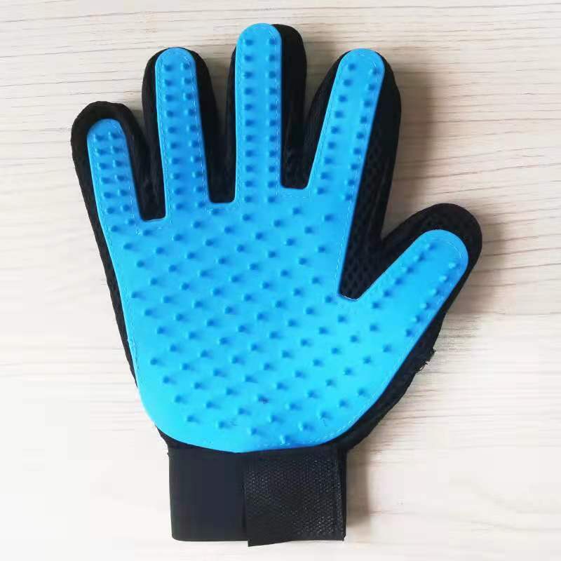 TEEK - Pet Grooming Glove  theteekdotcom Right baby blue  