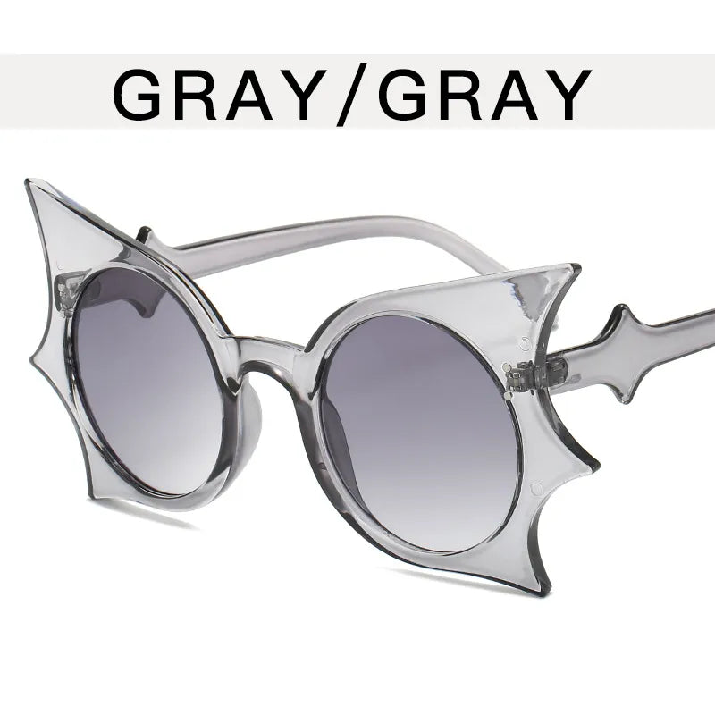TEEK - Vamp Butterfly Sunglasses EYEGLASSES theteekdotcom GrayDoubleGray  