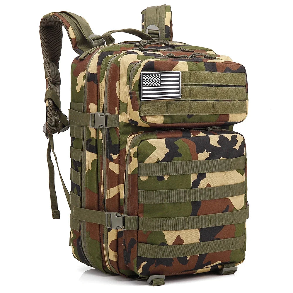 TEEK - 45L Barred Backpack BAG theteekdotcom Camo