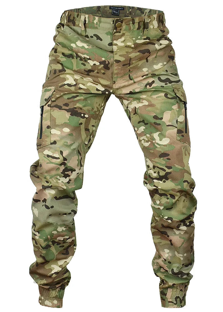TEEK - Mens Tactical Camouflage Joggers PANTS theteekdotcom CP 30-S(50-60KG)
