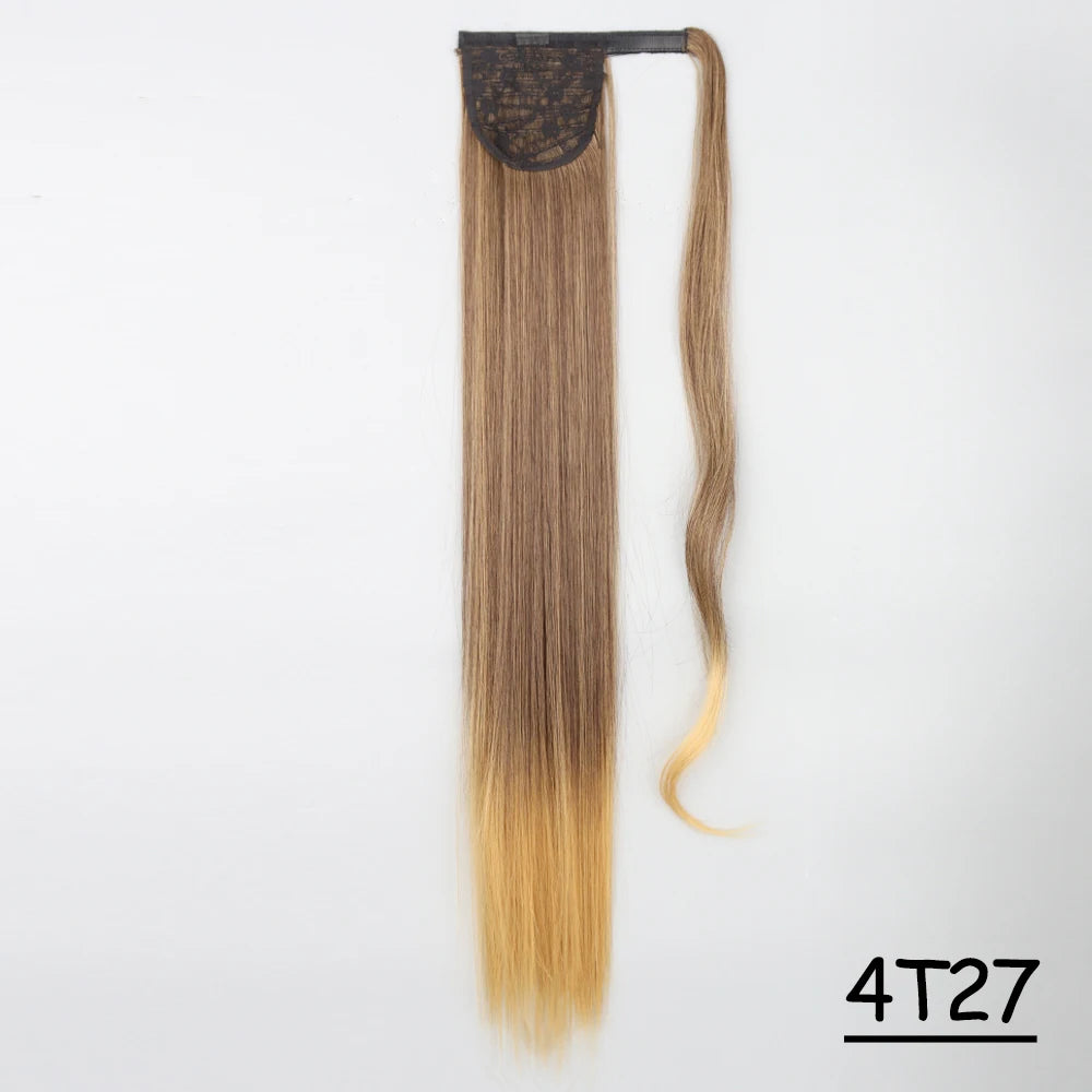 TEEK - Synthetic Long Tie Ponytail Extension
