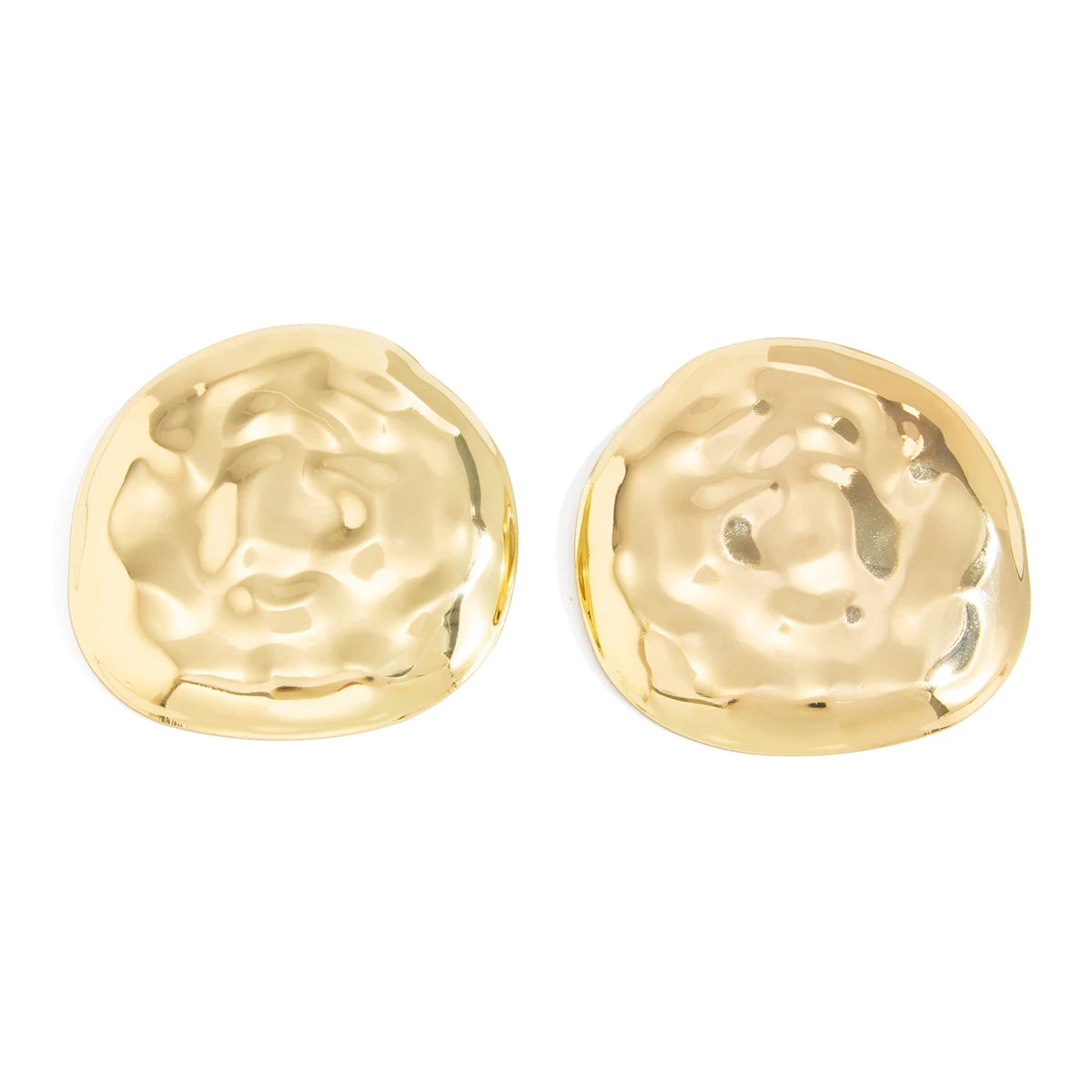 TEEK - Exaggerated Large Disc Lava EarringS JEWELRY theteekdotcom