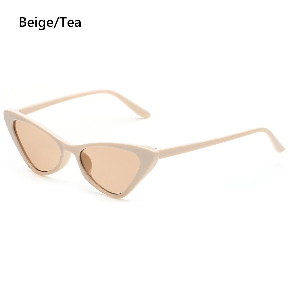TEEK - Passenger Cat Eye Sunglasses EYEGLASSES theteekdotcom Beige-Tea  