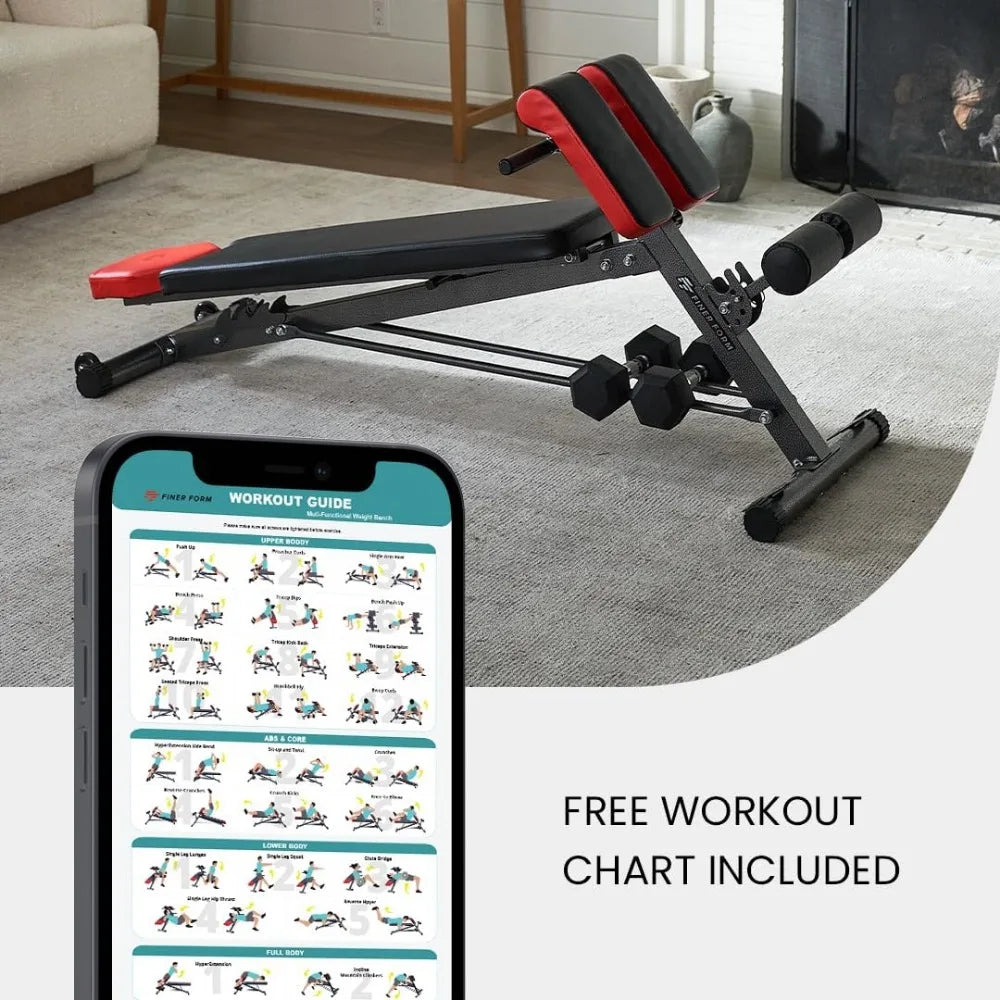 TEEK - Multi-Functional Gym All-in-One Body Workout Bench EXERCISE EQUIPMENT theteekdotcom