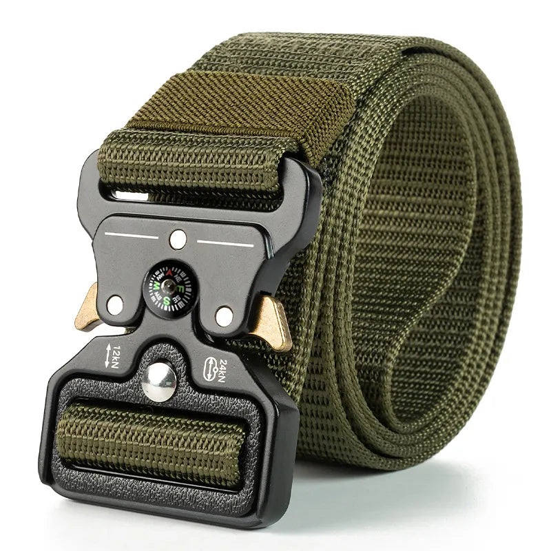 TEEK - Tactical Quick Release Belt BELT theteekdotcom Compass green 125cm 
