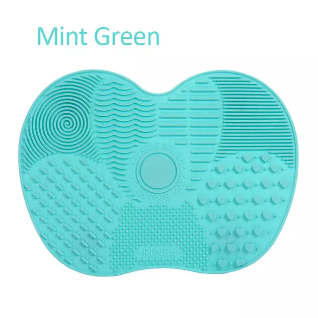 TEEK - Silicone Brush Cleaner Pad MAKEUP BRUSH theteekdotcom green  