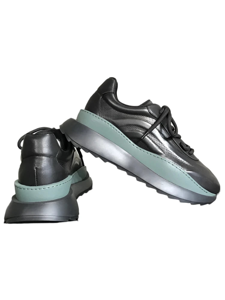 TEEK - Mens Thick Bottom Daily Sneakers SHOES theteekdotcom   