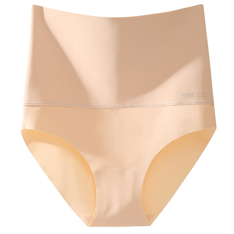 TEEK - High Waist Seamless Shapewear Panties UNDERWEAR theteekdotcom Apricot S 