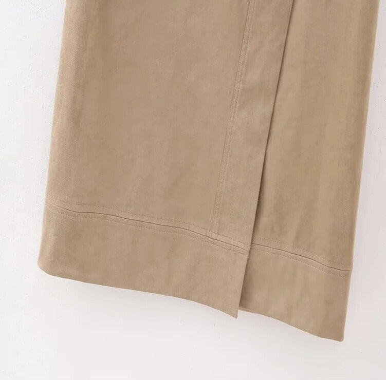 TEEK - A-Line Patch Pocket Skirt SKIRT theteekdotcom   