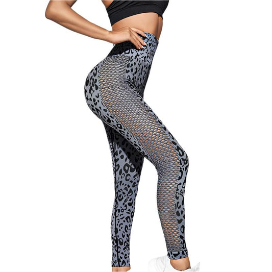 TEEK - She Side Leggings PANTS theteekdotcom Grey Leopard S 