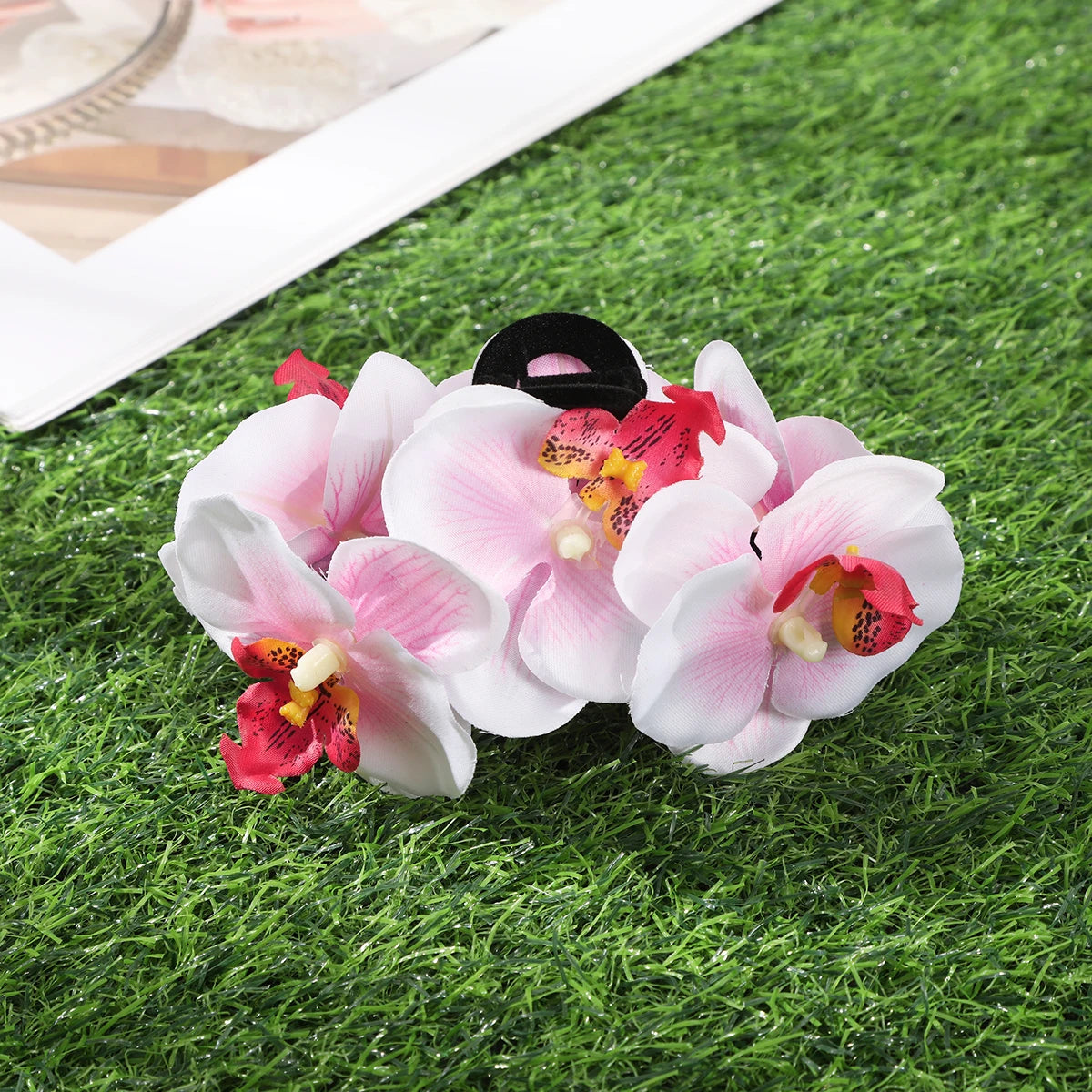 TEEK - Simulated Flowers Hair Clip HAIR CARE theteekdotcom B  